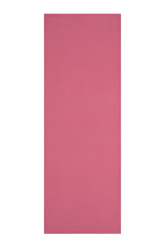Chain Pattern Cotton Silk Shawl Pink - 1
