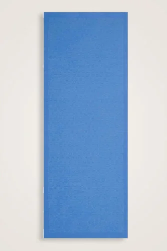 Chain Pattern Cotton Silk Shawl Soft Blue - 2