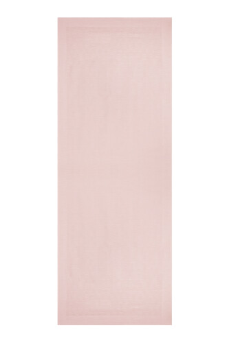 Chain Pattern Light Powder Cotton Silk Shawl 