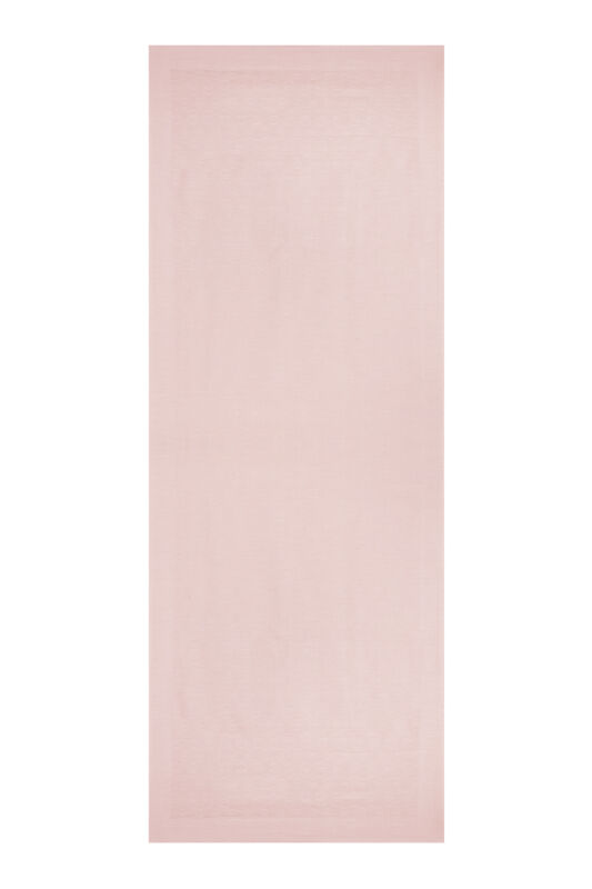 Chain Pattern Light Powder Cotton Silk Shawl - 1