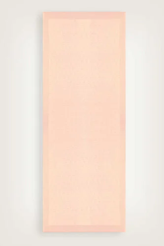Chain Pattern Light Powder Cotton Silk Shawl 
