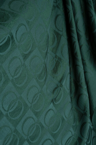 Checkerboard Pattern Naia Cotton Shawl Petrol - Imannoor (4)