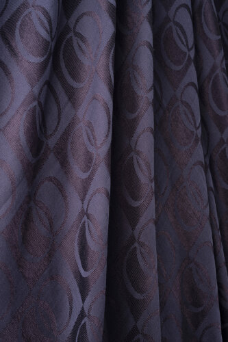 Checkerboard Pattern Navy Blue Naia Scarf - 2