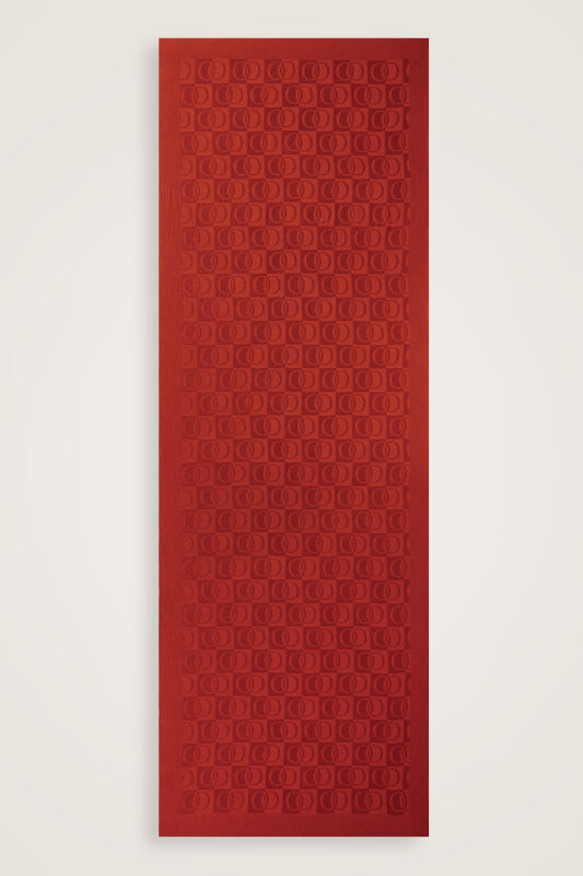 Checkerboard Pattern Naia Cotton Shawl Tile - 2
