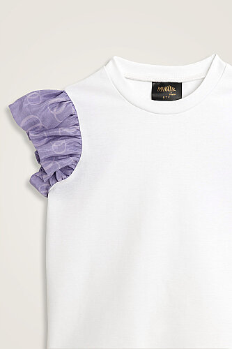 Children's Chain Lilac Supreme Blouse - Imannoor (1)