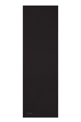 Çift Taraflı Siyah Mulberry İpek Şal 70x210 - 1