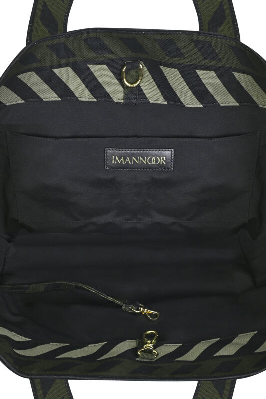 Çizgi Noor Khaki Bag - 3