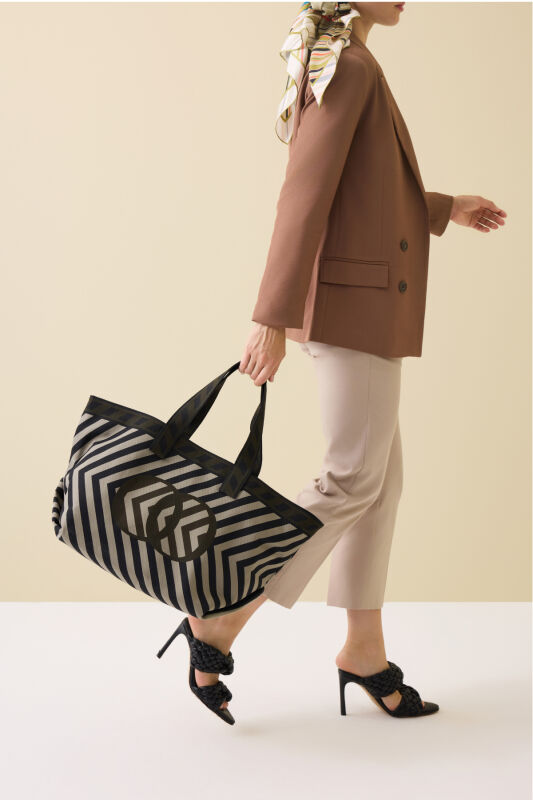 Çizgi Noor Khaki Bag - 4