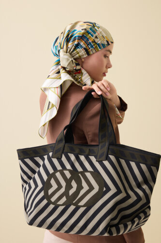 Çizgi Noor Khaki Bag - 8