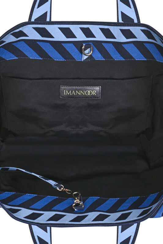 Çizgi Noor Navy Blue Bag - 3