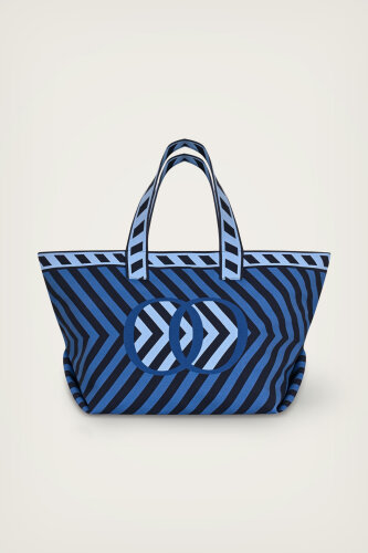 Çizgi Noor Navy Blue Bag 