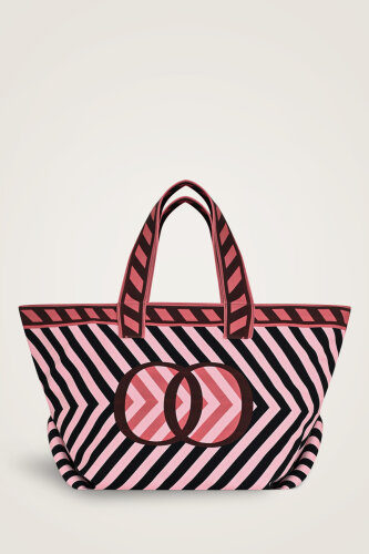 Çizgi Noor Pink Bag - 3