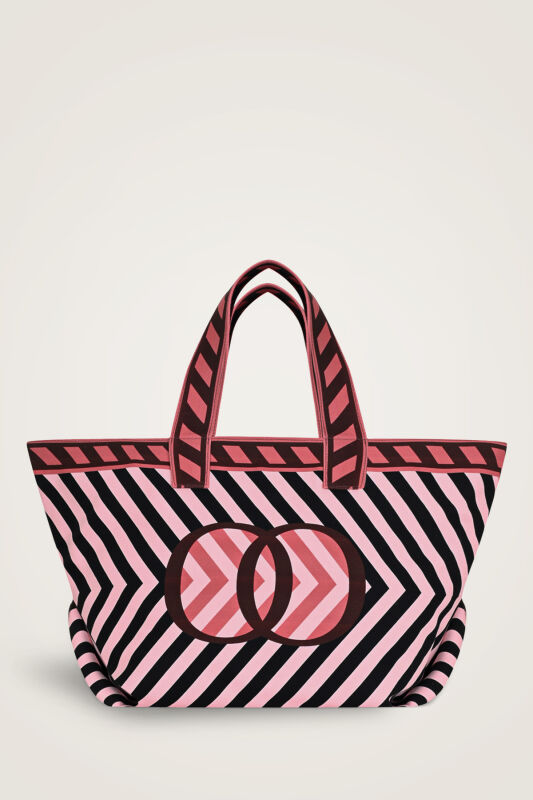 Çizgi Noor Pink Bag - 5