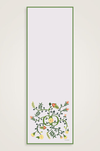 Çöl Nuru Sarı Krep İpek Şal 80x210 - Imannoor