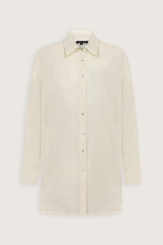 Cotton Ecru Shirt - 2