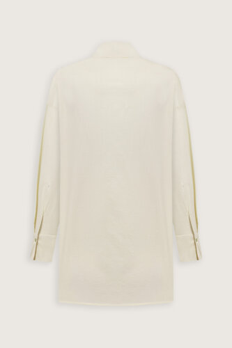 Cotton Ecru Shirt - 4