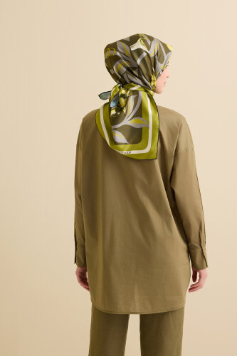 Cotton Khaki Shirt - 3