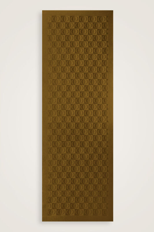 Dama Desen Haki Naia Pamuk Şal 70x200 - 2