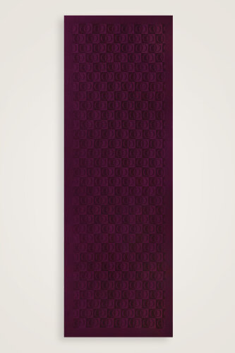 Dama Desen Mürdüm Naia Pamuk Şal 70x200 - 2
