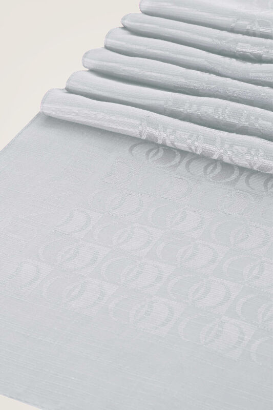 Dama Logo Moon Dust Shiny Jacquard Shawl - 4