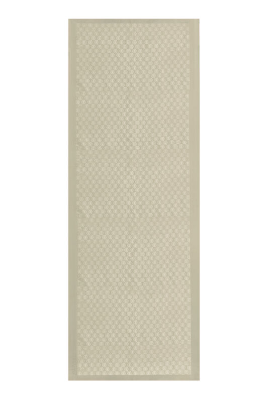 Dama Logo Taş Shiny Jakar Şal 70x190 - 1