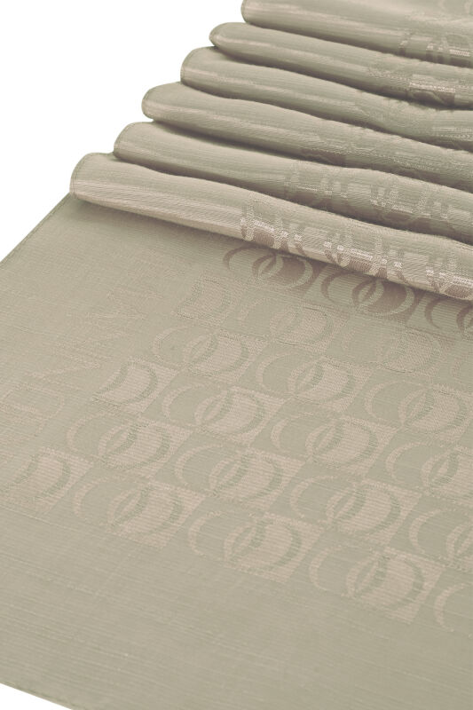 Dama Logo Taş Shiny Jakar Şal 70x190 - 2