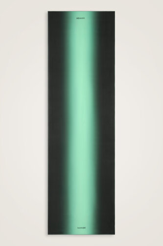 Degrade Petrol-Turkuaz Krep İpek Şal 70x210 