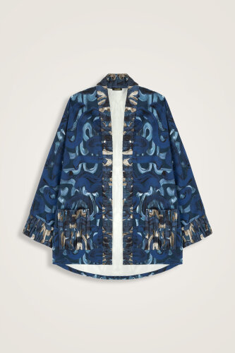 Dere Street Beige-Indian Cotton Jacket 