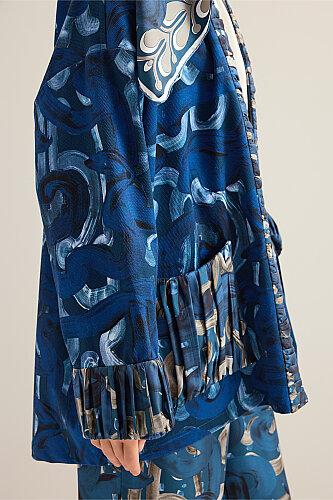 Dere Street Beige-Indian Cotton Jacket - 5