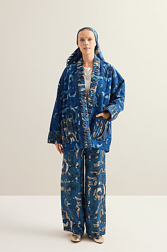 Dere Street Beige-Indian Cotton Jacket - 3