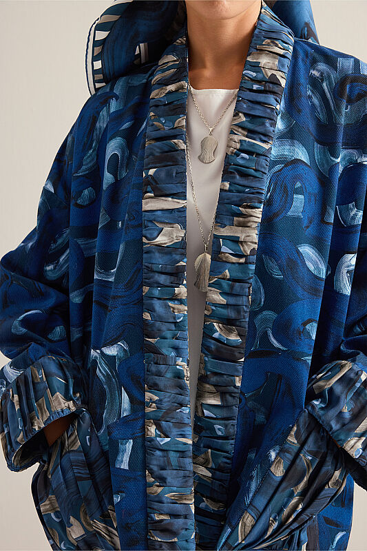 Dere Street Beige-Indian Cotton Jacket - 9