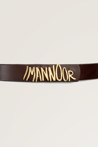 Deri Kahverengi Kemer - Imannoor (3)