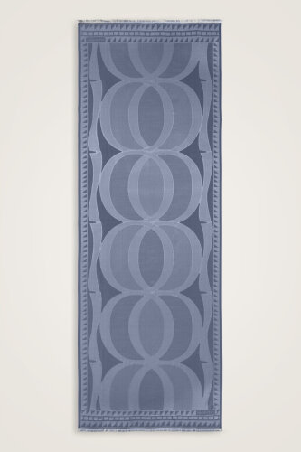Dev Bambunoor Denim Jakar İpek Şal 70x200 - Imannoor (1)