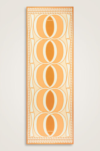 Dev Bambunoor Sarı Pamuk İpek Şal 70x209 - Imannoor (2)