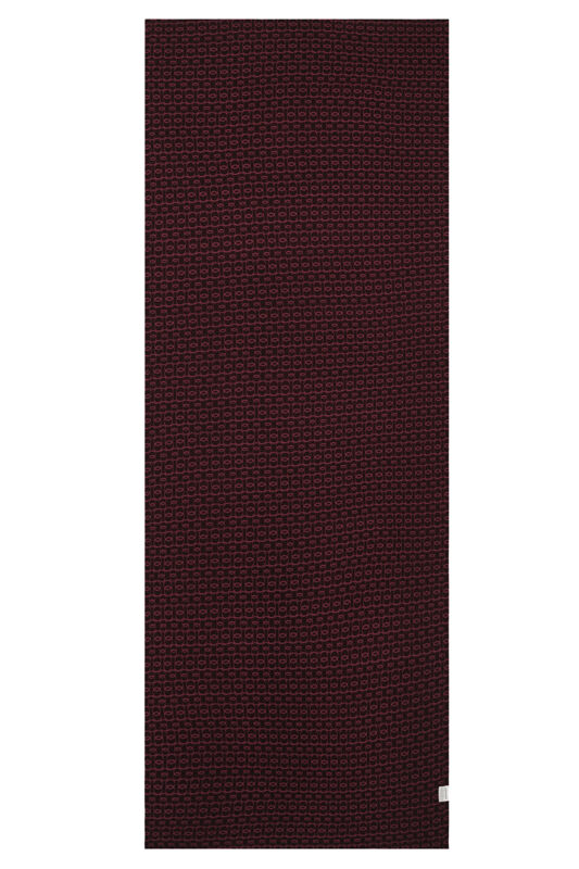 Dokuma Noor Bordo Supreme Şal 70x175 - 2