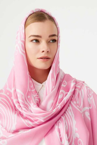 Dome Scarf Pink - 4