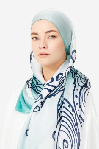 Dome Scarf Blue - 3