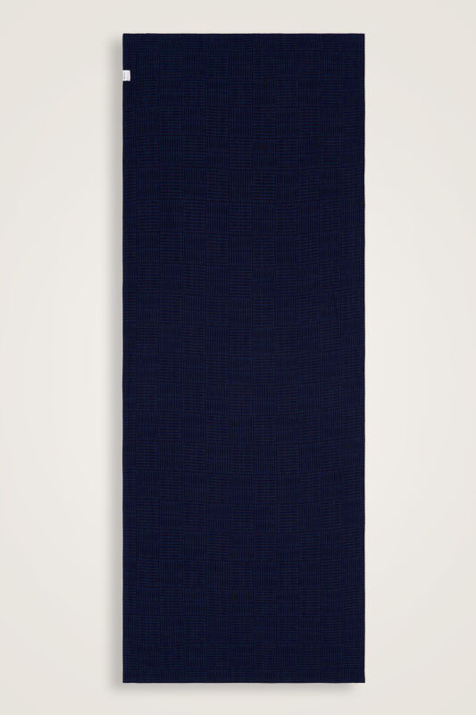 Double I Lacivert Supreme Şal 70x177 - 2