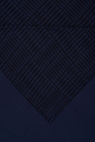 Double I Supreme Shawl Navy - 2