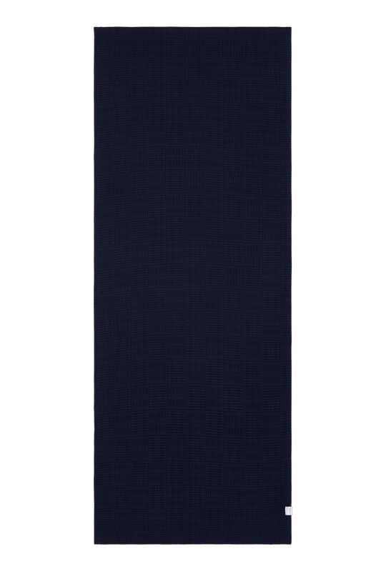 Double I Supreme Shawl Navy - 1