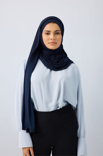 Double I Supreme Shawl Navy 