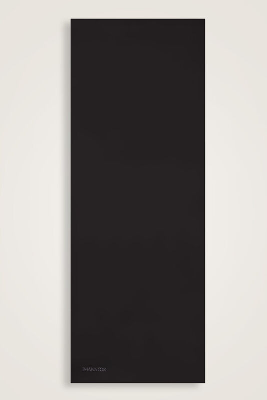 Double Sided Mulberry Silk Shawl Black - 2