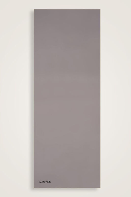 Double Sided Mulberry Silk Shawl Grey - 2