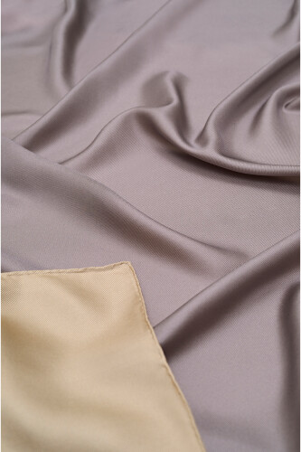 Double Sided Mulberry Silk Shawl Grey - 3