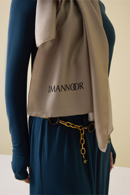 Double Sided Mulberry Silk Shawl Stone - 5