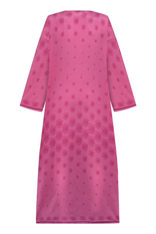 Drops Fuchsia Dress with Platter - 2