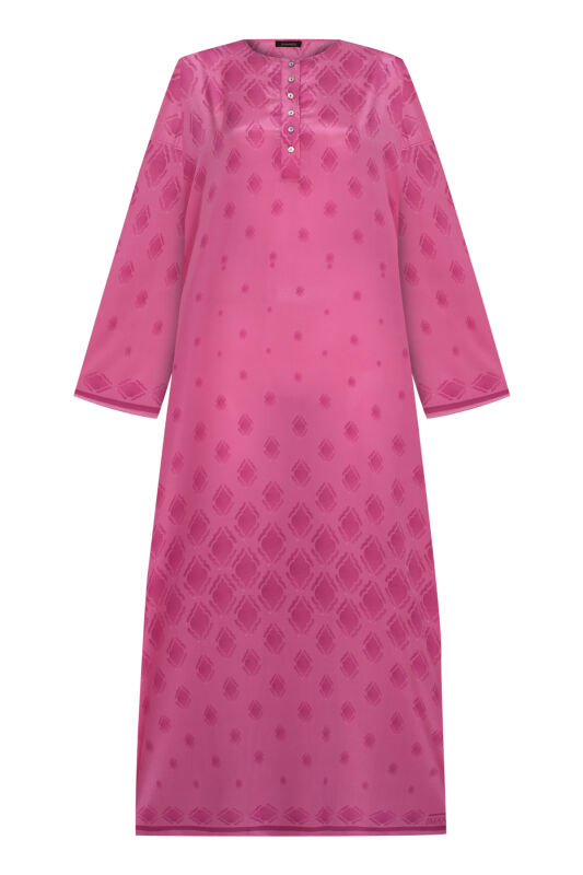 Drops Fuchsia Dress with Platter - 1