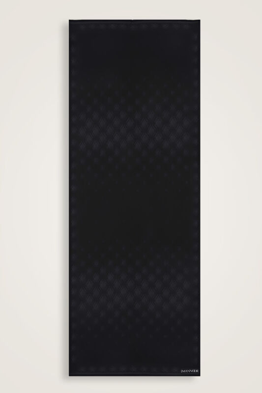 Drops Silk Shawl Anthracite - 2