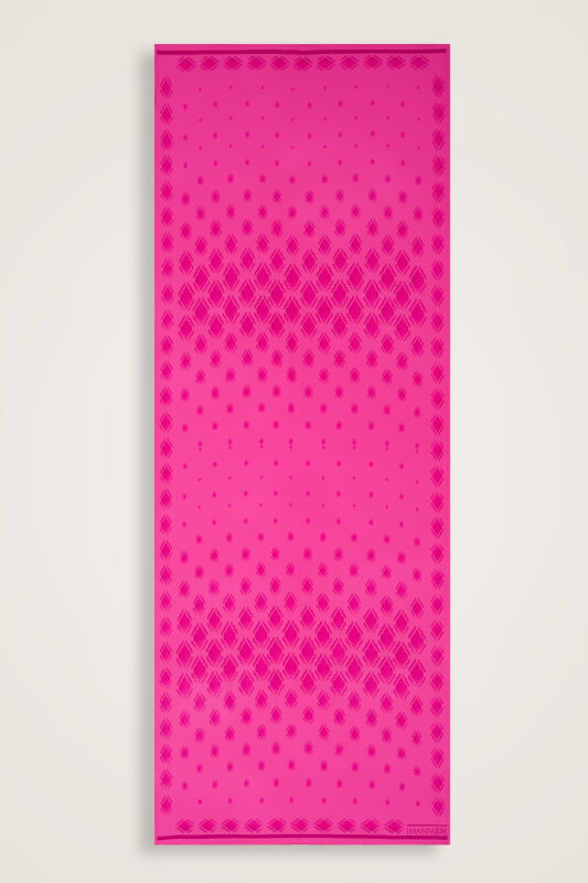 Drops Silk Shawl Fuchisa - 2