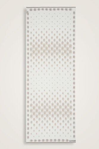 Drops Silk Shawl White - 2